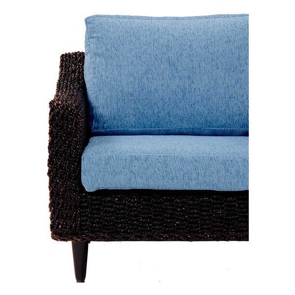 クッションカバー スカイブルー 3人掛け用 替えカバー RL-1430C-3C-BS