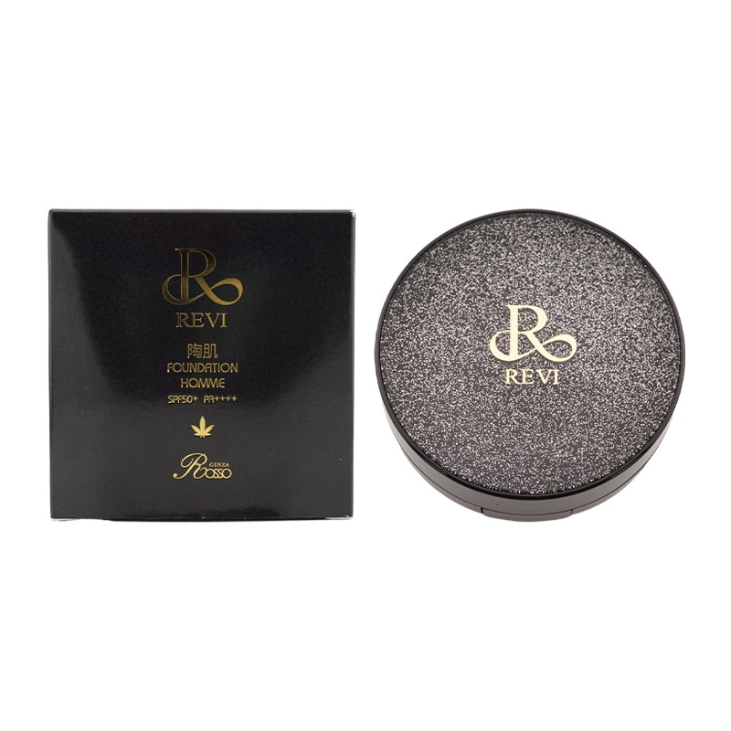 陶肌ファンデーション オム 15g SPF50+ PA++++ メンズ クッションファンデーション 専用パフ2枚入 クリーム 化粧下地[ギフトラッピング対応]