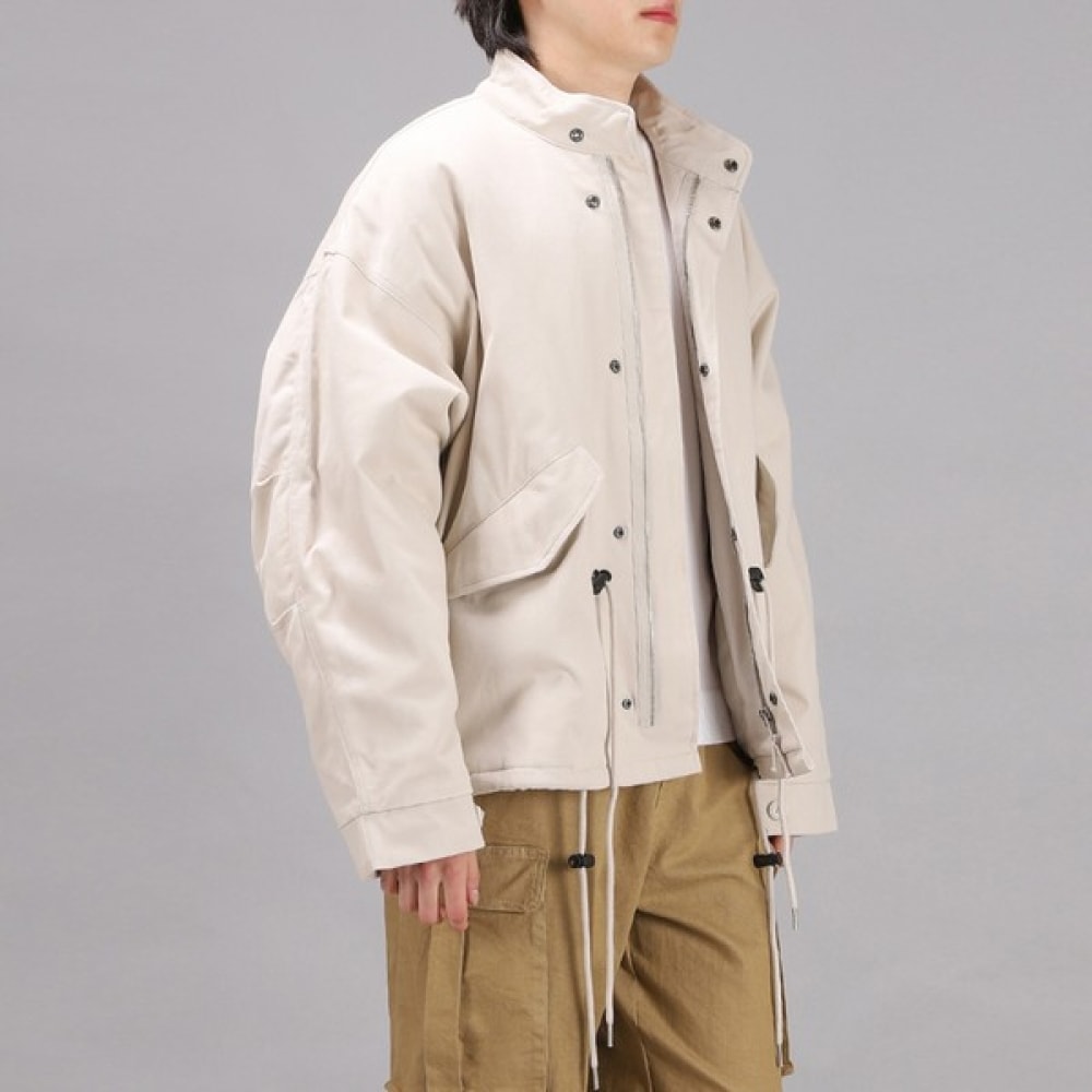 (Juans) デイリーオーバーフィットショートコットンパッド入りナイトジャンパー DRPD5267