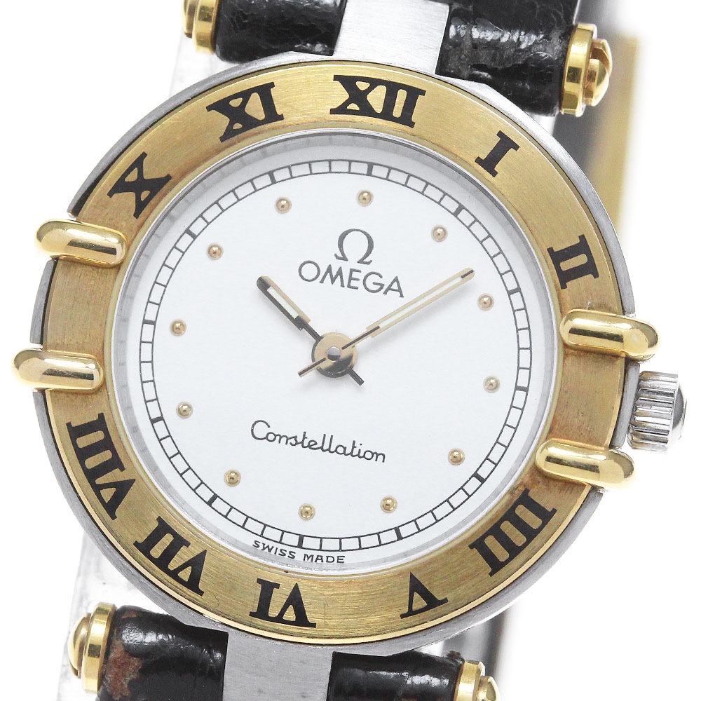 オメガ OMEGA コンステレーション YGベゼル クォーツ レディース _847106【中古】