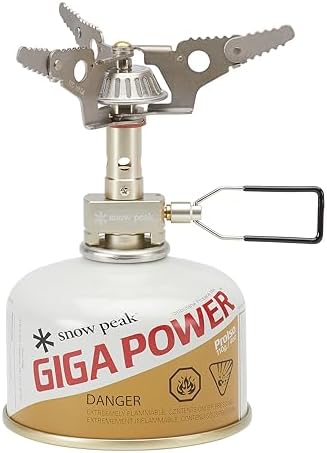 スノーピーク(snow peak) バーナー ギガパワー マイクロマックス ウルトラライト GST-120R