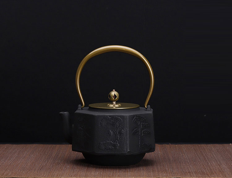 鉄瓶 茶瓶 ih対応 急須 茶器 ガス 直火 鋳鉄 茶道具 鉄分補給