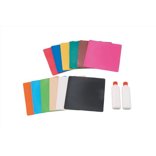 (まとめ)アーテック プラモザイク (大) 12色組 90×90mm ボンド付き (×15セット)