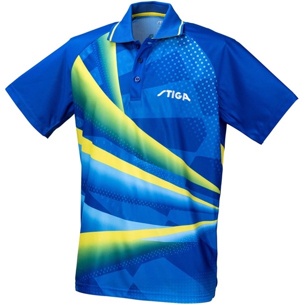 スティガ stiga STIGAシャツCN-III イエロー M 卓球ゲームシャツ (ca33161m)