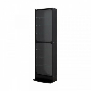 コレクションラック レギュラー ハイタイプ 奥行19cm本体 CR-T5519　BK/ブラック