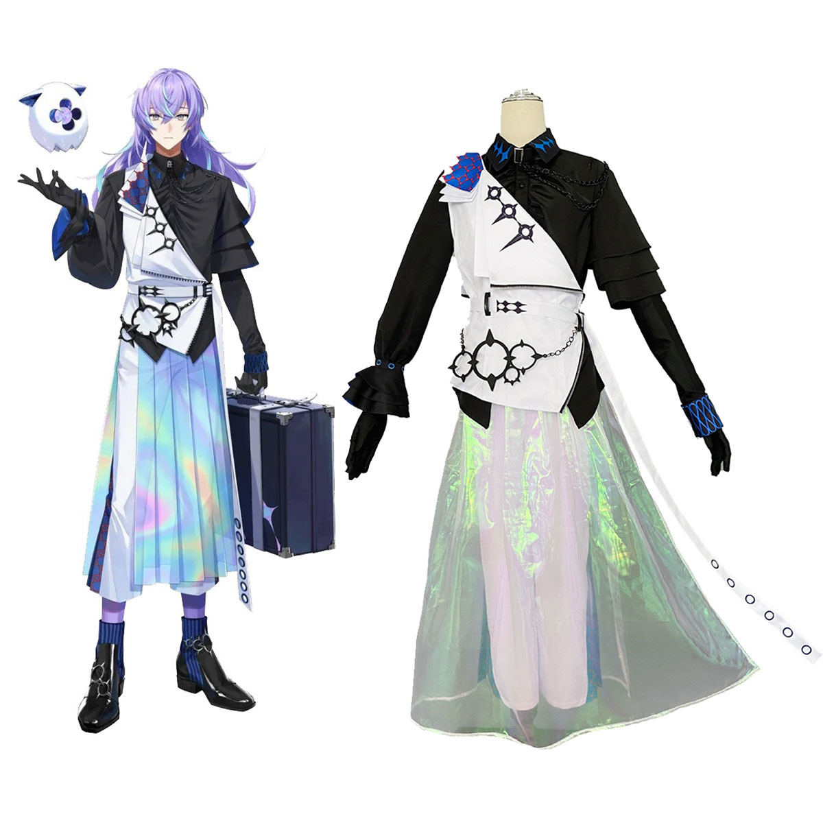 にじさんじ バーチャル 星導ショウ コスプレ衣装 ほしるべしょう コスプレ 衣装 仮装 ハロウィン コスチューム 服 イベント 文学際