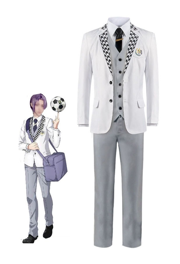 大人気ブルーロック Blue&Lock 御影玲王 凪誠士郎 EPISODE NAGI Reo Mikage プルロクの白宝の制服 ス一ツ コスプレ衣装 Cosplay 仮装 アニメ 祝日 贈り物 男女