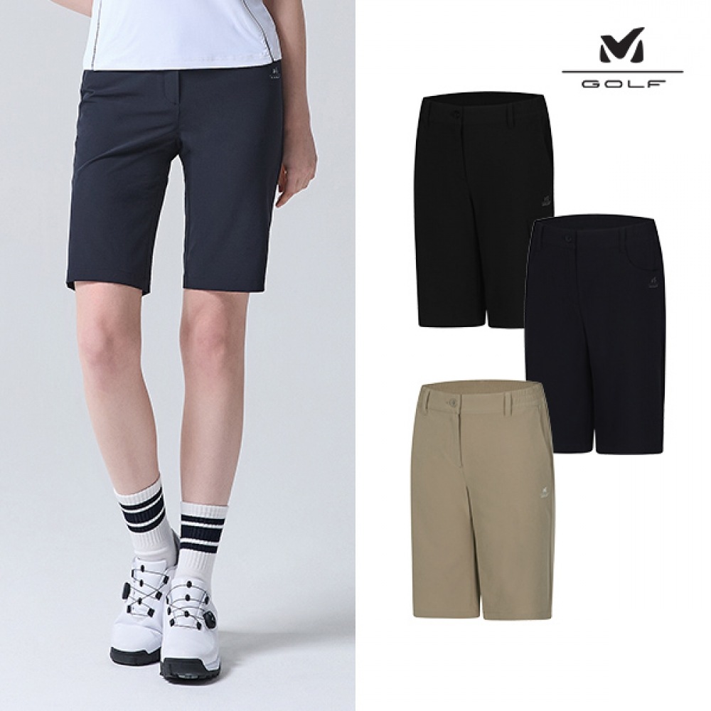 (ミーレゴルフ) 撥水ストレッチショーツ女性用 3点セット