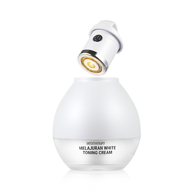 メラジュラン ホワイトトーニング EMS & クリーム 50ml & クリーム 1箱（5日後から緩和される気味）