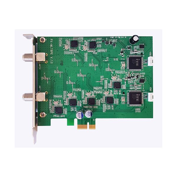 PLEX PCI-Ex+ 内部USB 端子接続 地上デジタルBSCS マルチテレビチューナー PX-MLT8PE