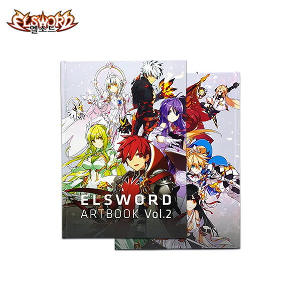 エルソード ELSWORD ARTBOOK Vol.1、2 セット - PCゲーム