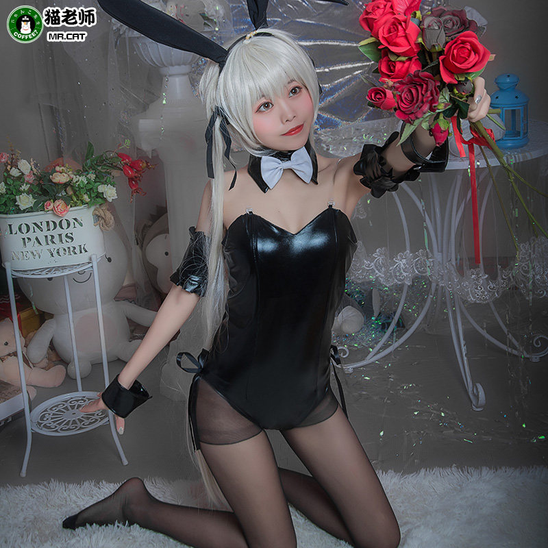 猫先生春日野穹妹cos衣装縁の空ウサギ服コスプレ女装セクシーバニーガール制服