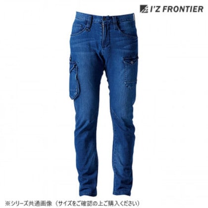 アイズフロンティア 3Dストレッチカーゴパンツ 19 リファインドブルー 101cm 7342