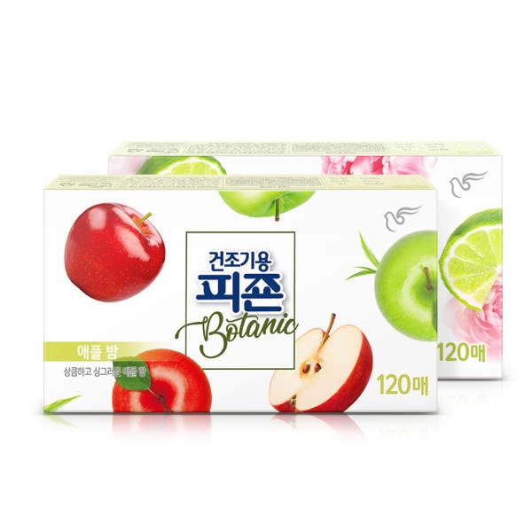 ドライシート 乾燥機 ボタニック 120枚 2個 (2種択)