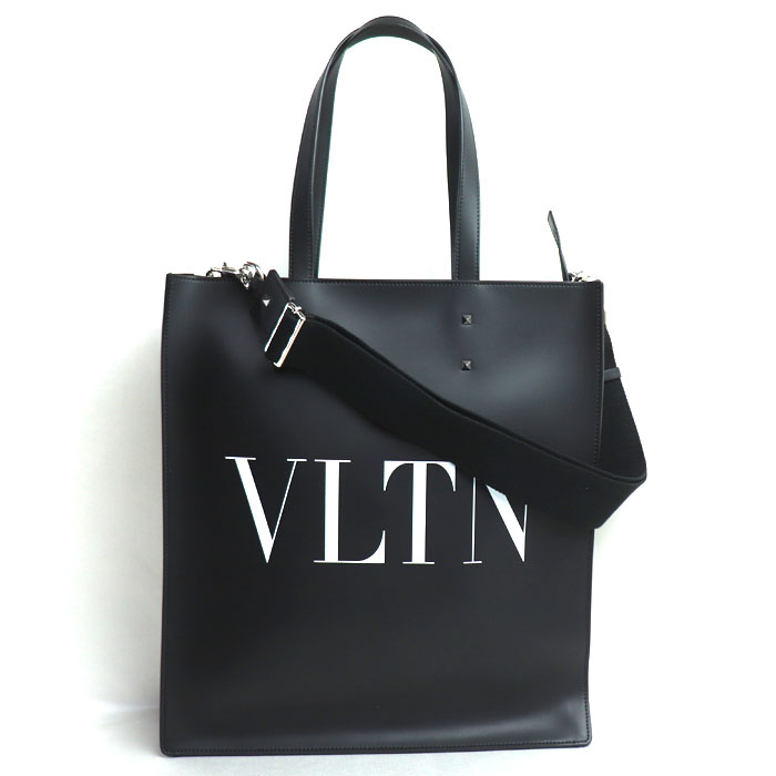 Valentino Garavani ヴァレンティノ・ガラヴァーニ VLTN 2WAY トート 2Wayショルダーバッグ ブラック 1Y2B0731WJW メンズ 中古