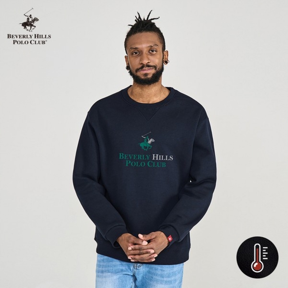 (ビバリーヒルズポロクラブ) シンプルプラス起毛スウェットシャツ 5,339円