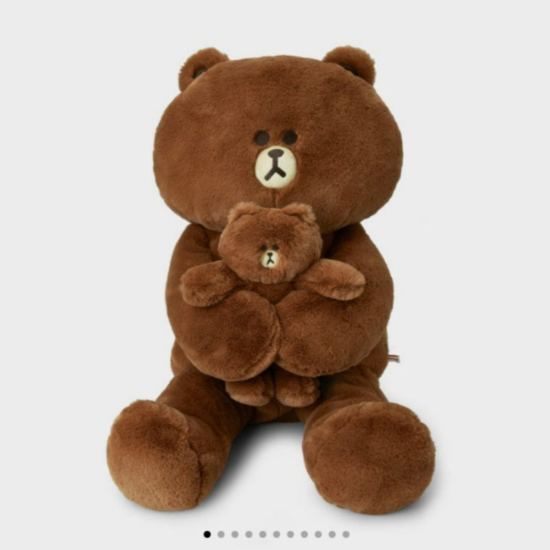 ハグブラウン 大型人形