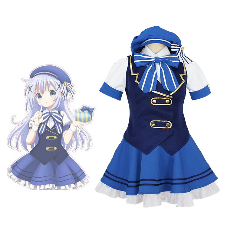 ご注文はうさぎですか 香風智乃 チノ メイド服 コスプレ衣装