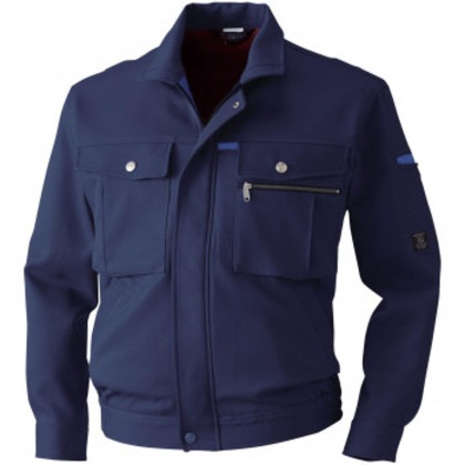 桑和 EC9223 長袖ブルゾン Lサイズ ネイビー(1) SOWA