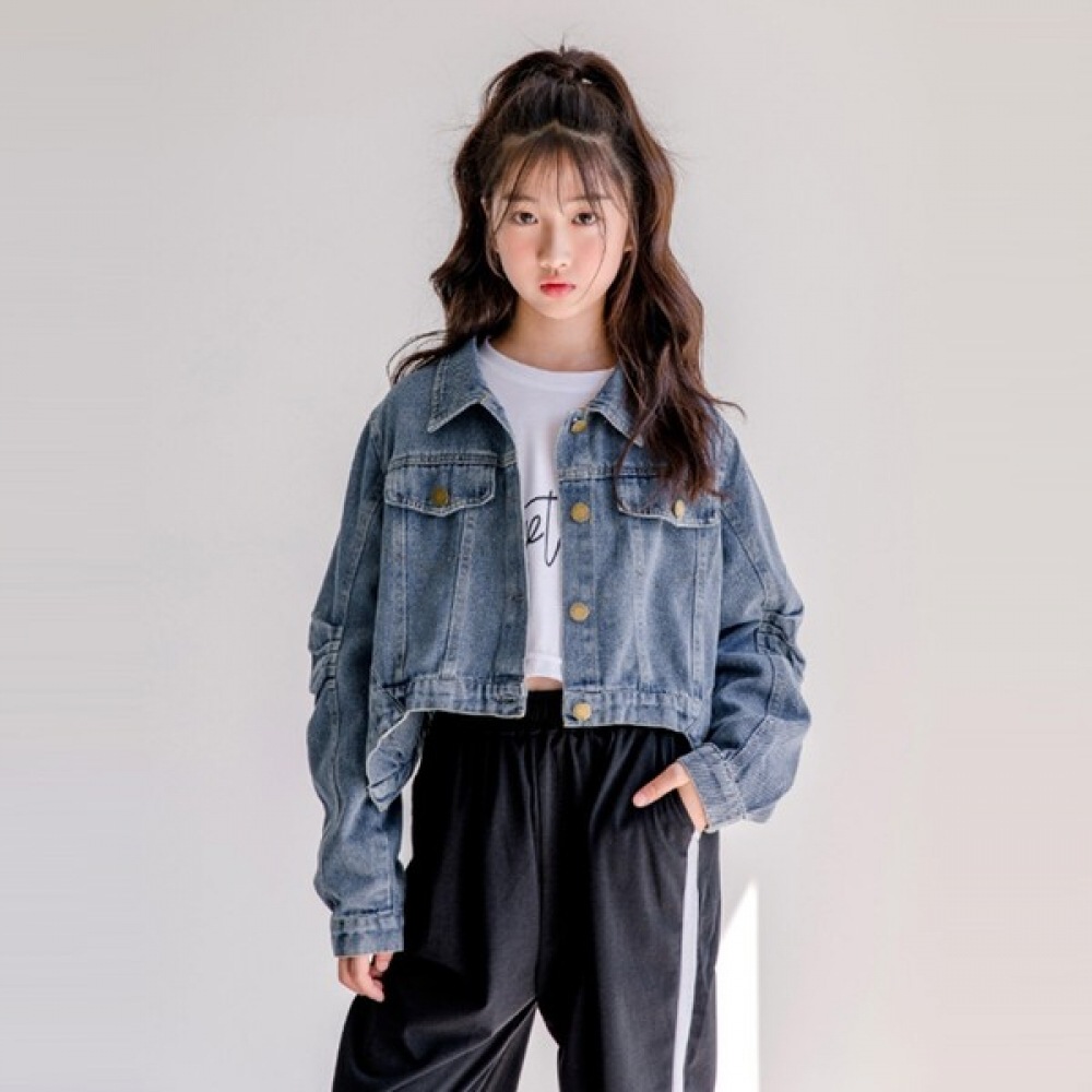 [バブルツリー] マリオバブルツリー J-CROP デニムジャケット