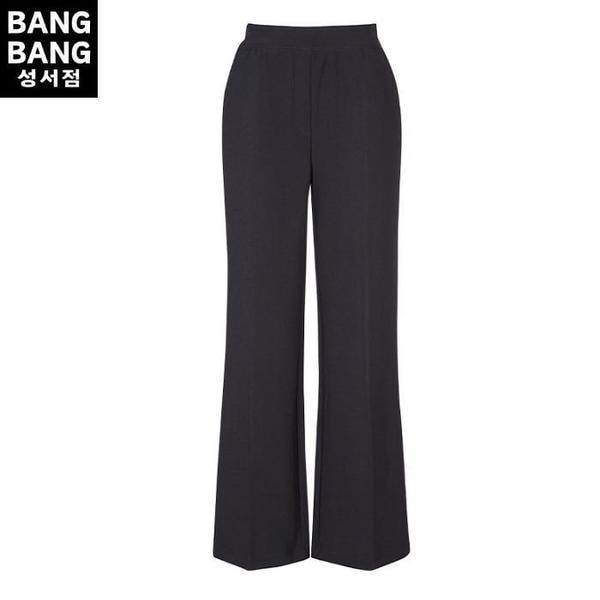 聖書 HC04 冬 女性 裏起毛 ボンディング ワイドスラックス 冬 女子 ベーシック ウエストゴム (S42573020)