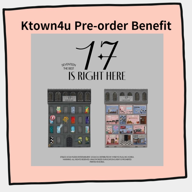 [ケタポSpecial Gift] [2CDセット商品] (SEVENTEEN) - ベストアルバム [17 IS RIGHT HERE]