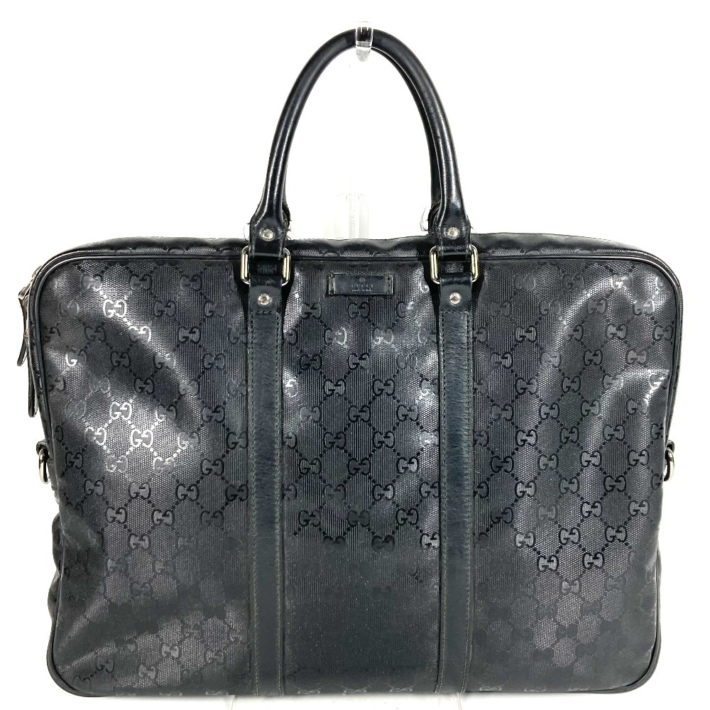 ビジネスバッグ 201480 GG インプリメ ロゴ カバン トートバッグ ハンドバッグ 書類バッグ GGインプリメ ブラック