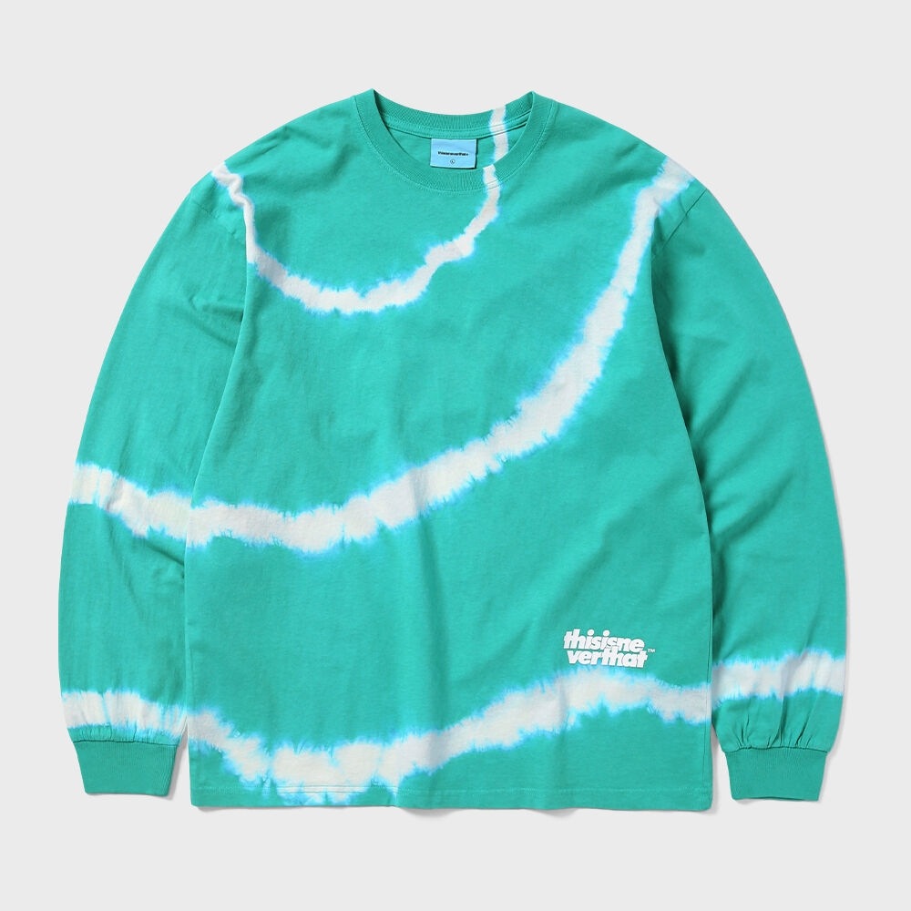 ディス・イズ・ネヴァー・ザト・タイダイ L/S ティール
