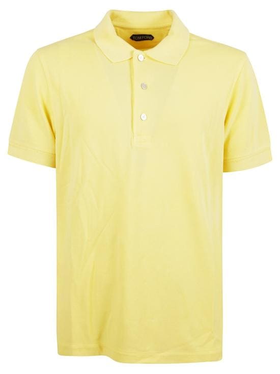 TOMFORD Men Polo Shirts JPS011JMT013YCK Gold