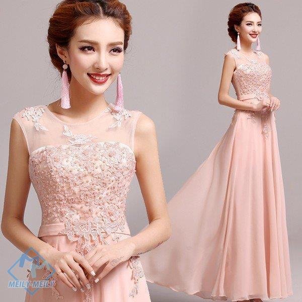 カラードレス 二次会 安い ロングドレス パーティードレス 結婚式 花嫁ドレス 披露宴 イブニングド 7,988円