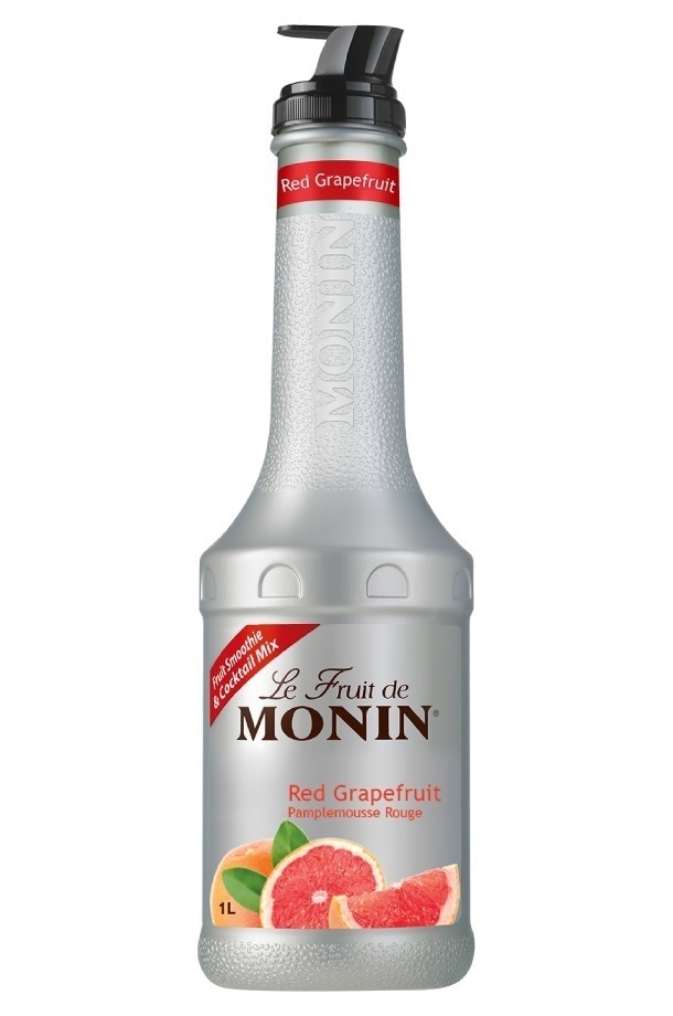 【送料無料】MONIN モナン レッドグレープフルーツ フルーツミックス ペット 1000ml 1L2本【ご注文は8本まで同梱可能】ノンアルコール シロップ