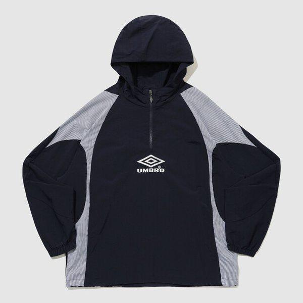 HBL ネオ ブリット カラーブロック フード アノラック DARK NAVY UR124CWT23 DVY0