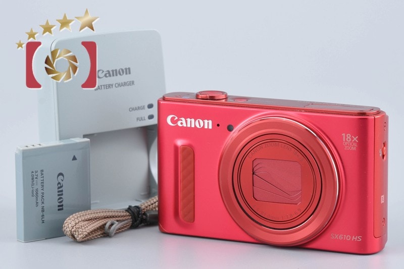 PowerShot SX610 HS レッド コンパクトデジタルカメラ