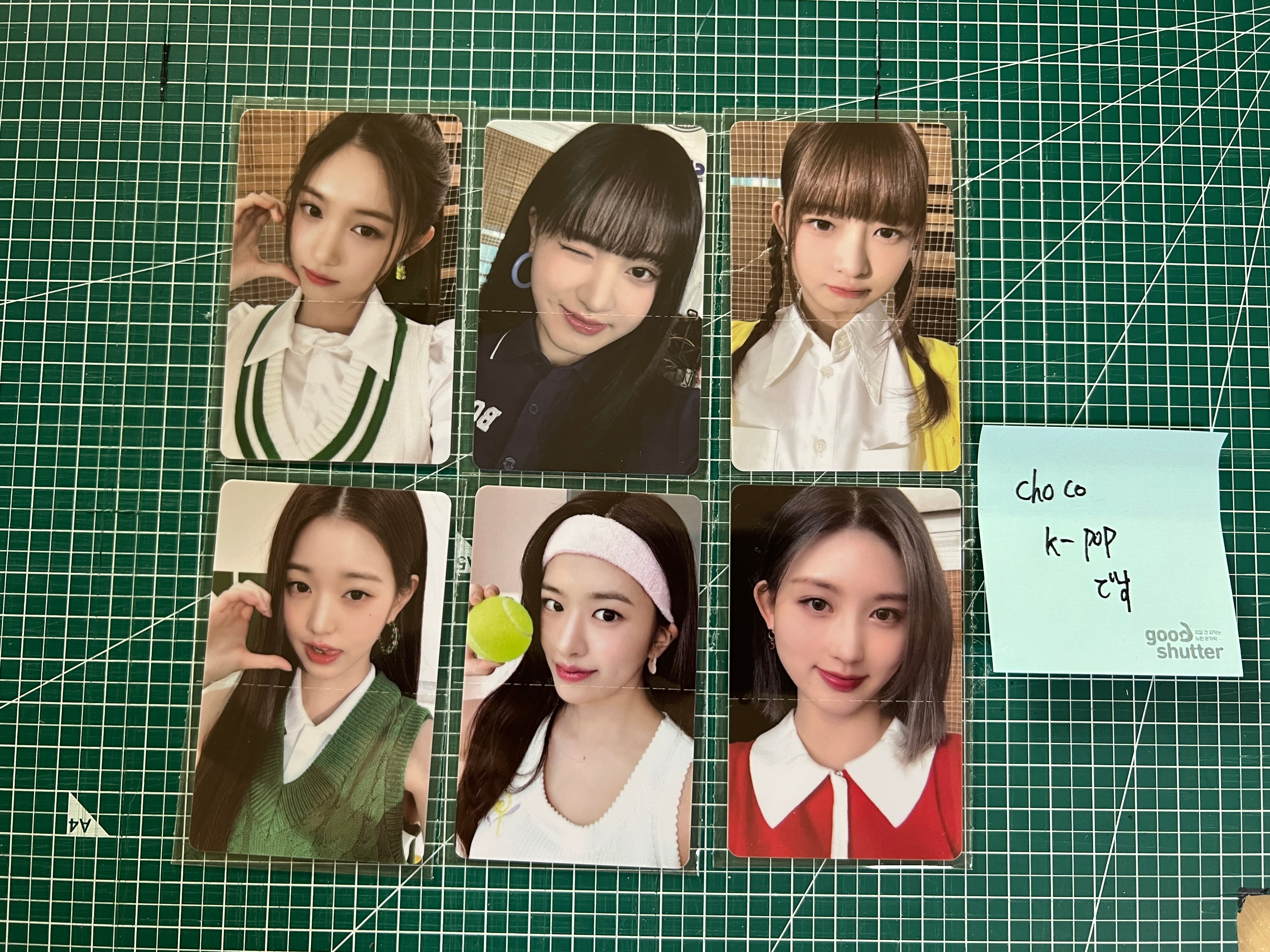 アイヴ IVE PAPA JOHNS ピザ トレカ