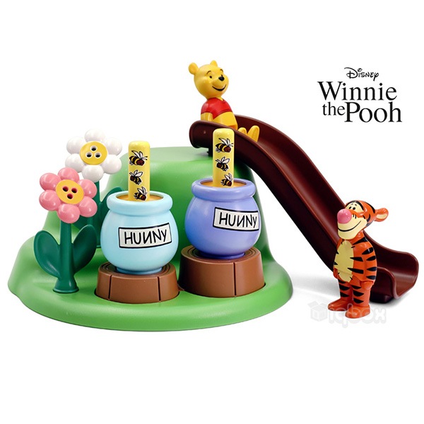 プレイモービル 123 ディズニー:プーさんとティガーのミツバチ庭園(71317)