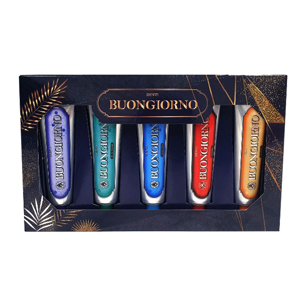 [韓国リビング]デンティボンゾルノミニ歯磨き粉5種プレゼントセット140g1セット