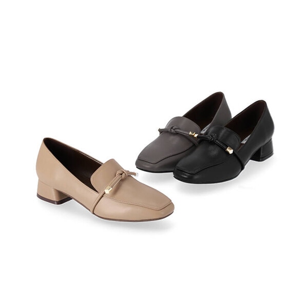 エルカント インテンス レディース 結び ローファー LCWD32I14C