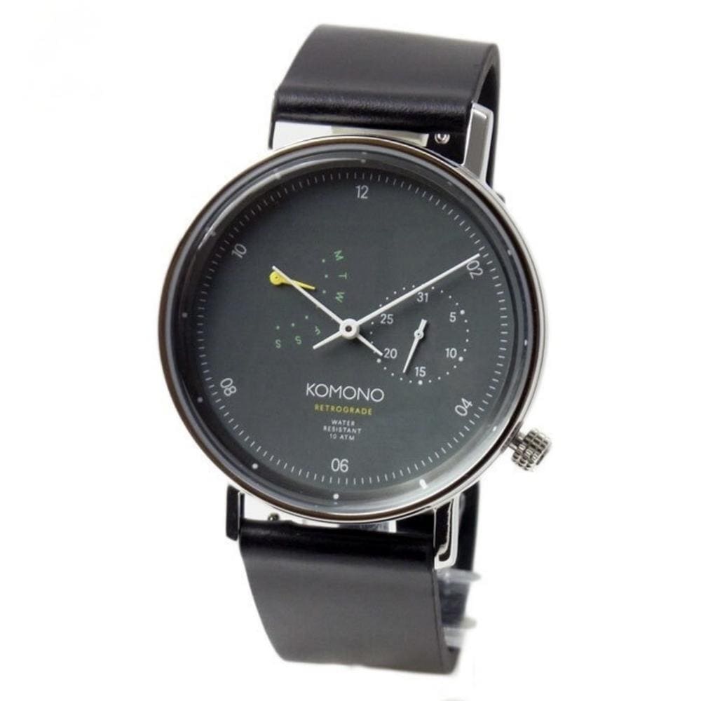 [訳ありアウトレット(裏蓋にキズ)] KOMONO 腕時計 メンズ レディース ユニセックス ワルサー レトログラード Walther Retrograde レザーベルト コモノ KOM-W4031 8,232円