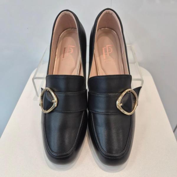 HC02 ポートフォリオ セミドレスシューズ コンフォートフラット ダービーローファー カジュアルシューズ (E45023821)