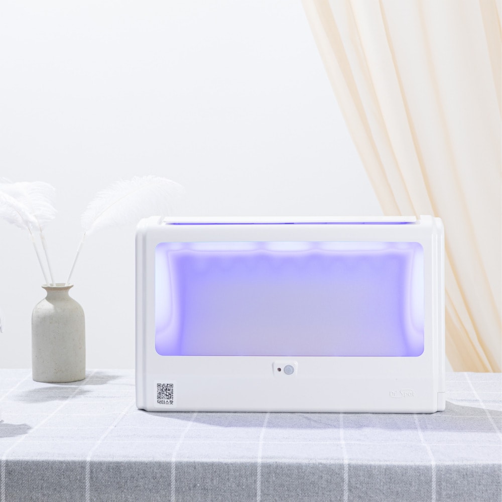 【韓国製3in1空気清浄機】DrSpot プラズマ搭載 空気除菌・PM2.5対策・脱臭フィルター不要 静音 小型 家庭用