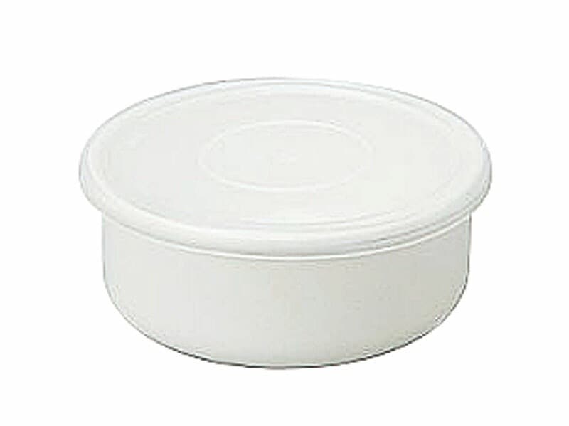 （まとめ買い）野田琺瑯 保存容器 White Series ラウンド 14cm RD-14 [x3]