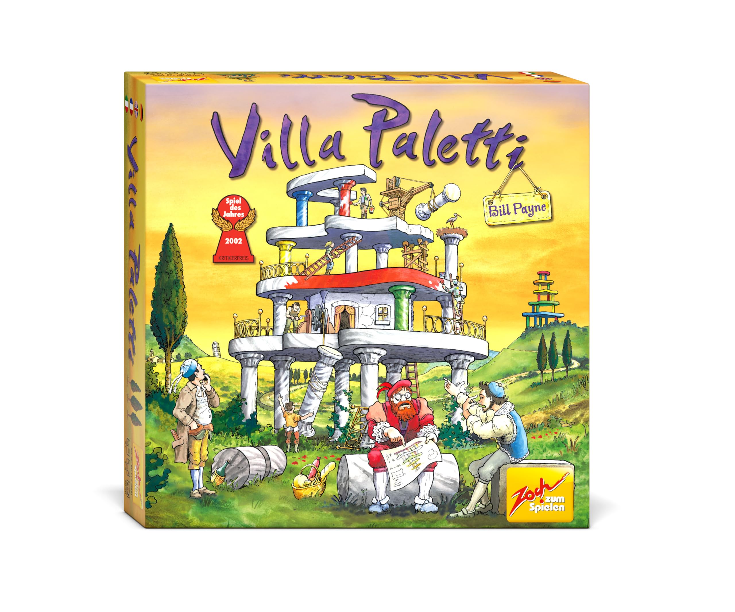 ヴィラ パレッティ Villa Paletti ボードゲーム 30分