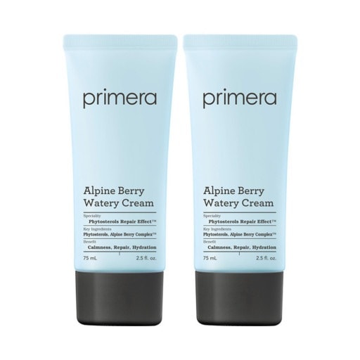 [1+1] プリメラ アルパインベリーウォータリークリーム 75mL 大容量 Tube type / Primera