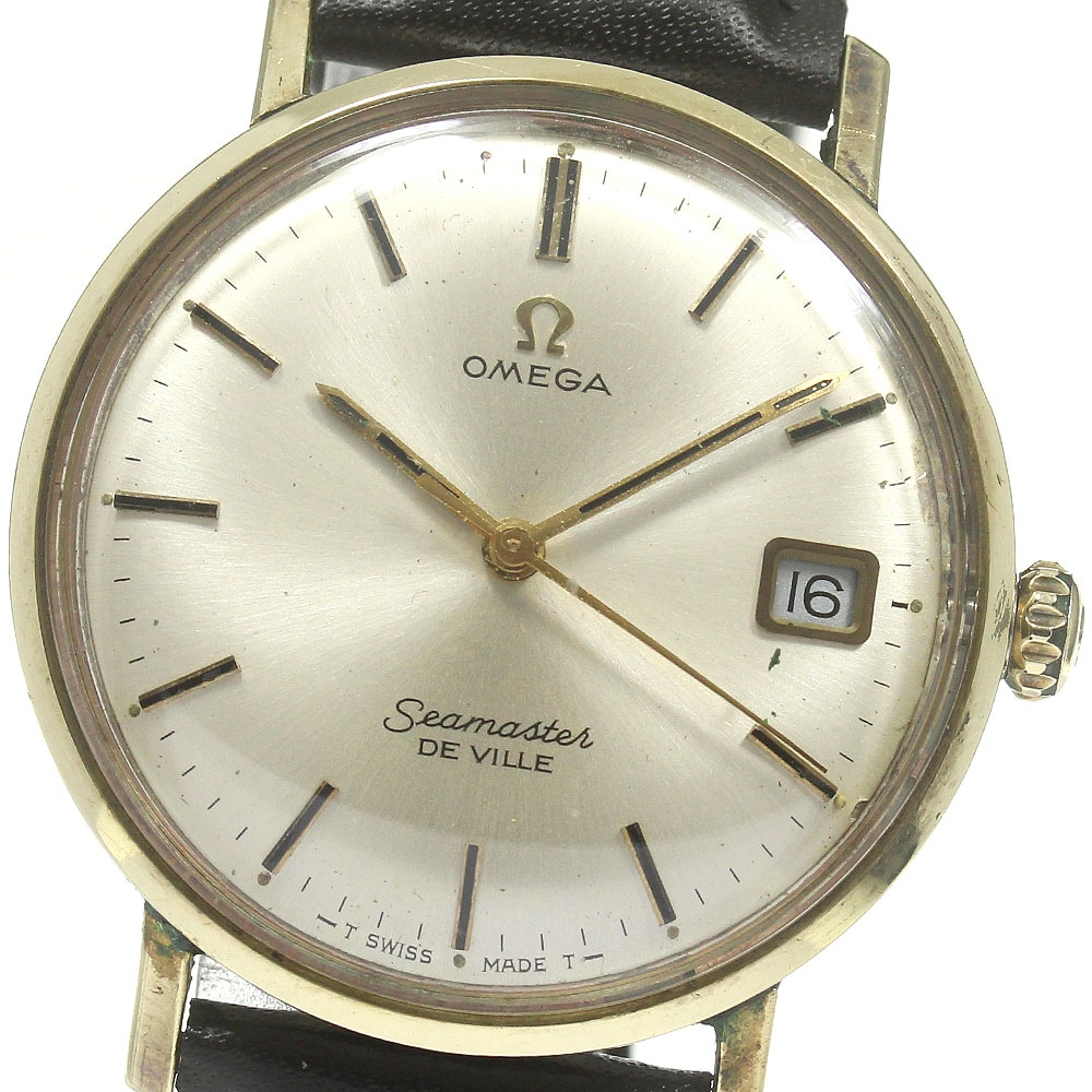 訳あり オメガ OMEGA シーマスターデビル デイト 手巻き メンズ _834953【中古】