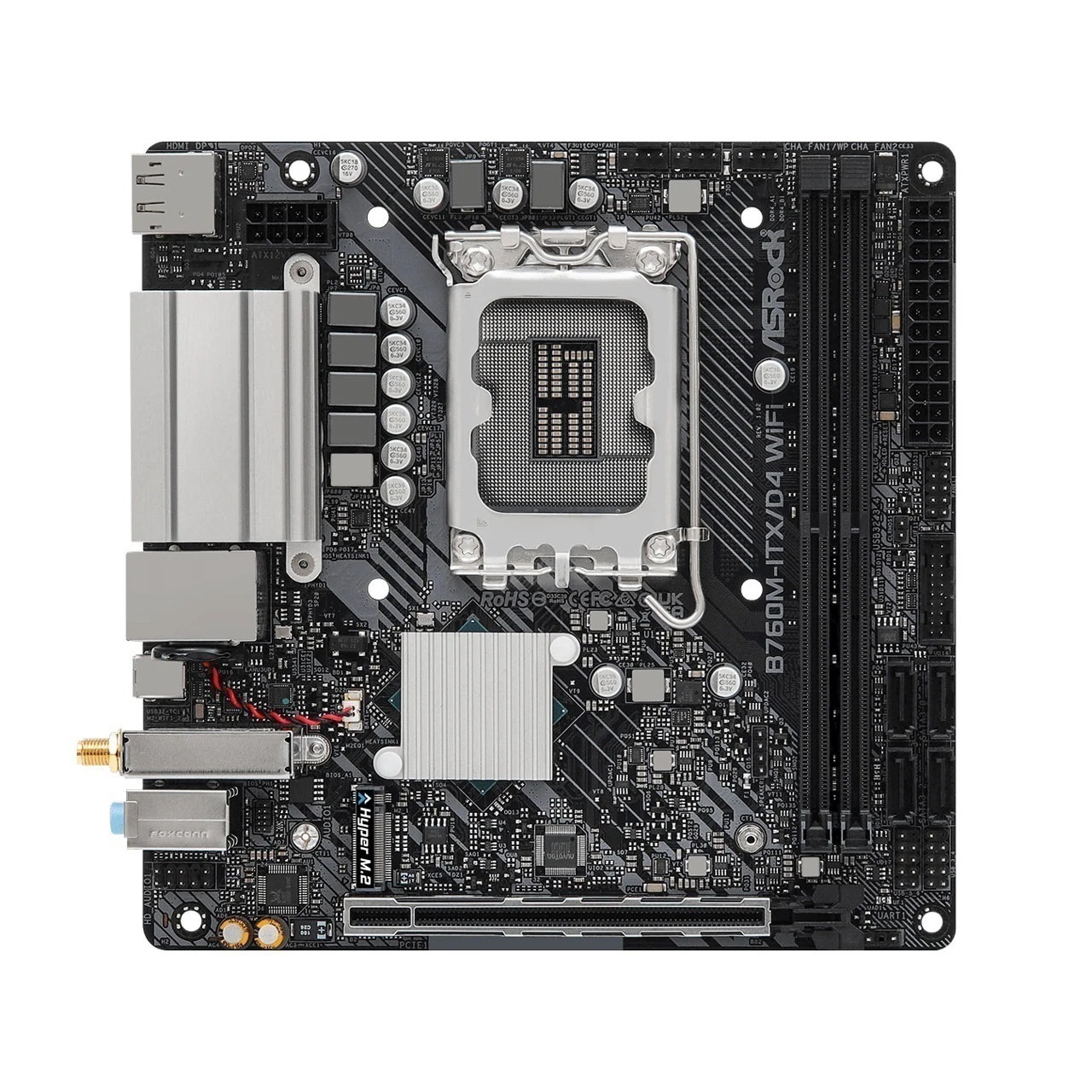 B760M-ITX/D4 WiFi マザーボード