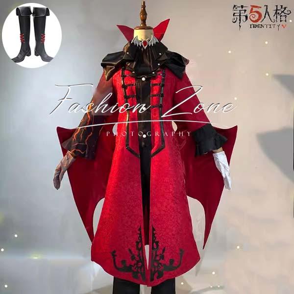 IdentityV 第五人格 風 写真家 暮剣 血剣 コスプレ衣装 靴 cosplay ハロウィン 演出服 変装
