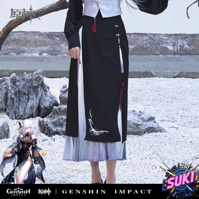 「ロングスカート」【プロ品質を極める!】原神 グッズ / 申鶴 インプレッションシリーズ / Genshin Impact Shenhe 申鹤 げんしん コスプレ 10,800円