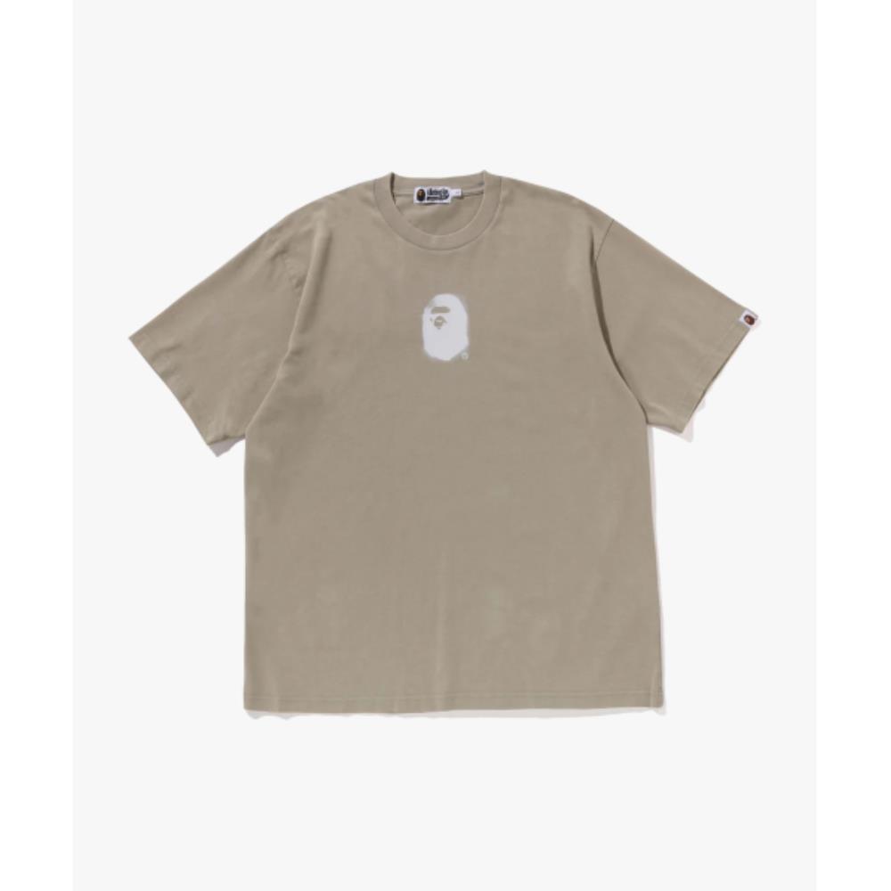 BAPE Pigment Print Ape Head Relaxed Fit T-Shirt M OLIVE