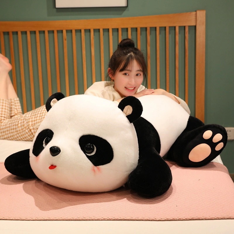 かわいいぬいぐるみパンダ人形女の子ベッド寝枕人形国宝パンダ人形ギフト