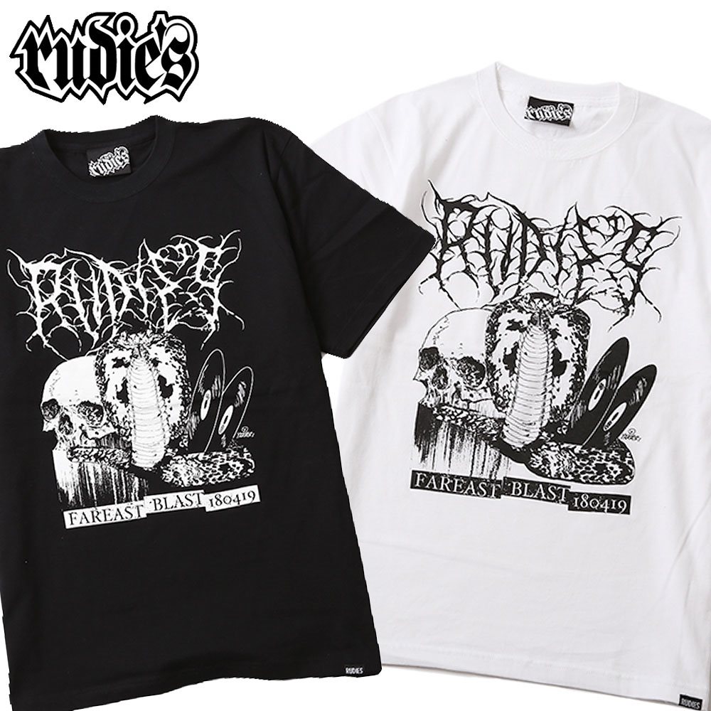 RUDIE S/ルーディーズCOBRA-T/半袖Tシャツブラック/ホワイトS/M/L/XL/ストリート系 ファッッション B系 メンズ レディース ユニセックス カジュアル